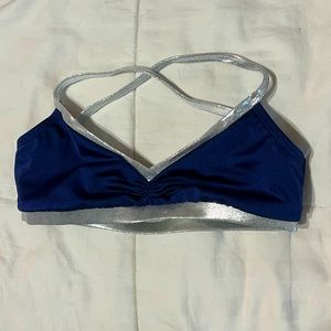 Dallas Cowboy Cheerleader inspired dance top